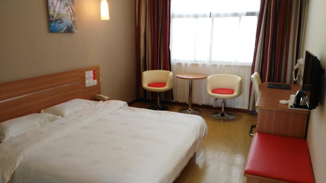 Thank Inn Chain Hotel Henan Xinyang Train Station Gongqu Road Xinyang (Henan) Exterior foto